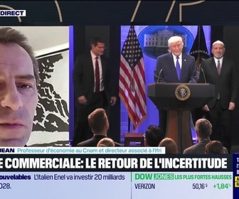 Replay Le 18/19 d'Hedwige Chevrillon - Grande Interview - Sébastien Jean (Ifri) : Guerre commerciale, le retour de l'incertitude - 23/02