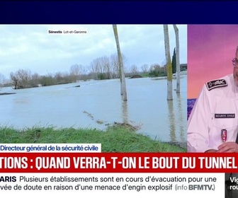 Replay 20H BFM - La mobilisation est totale, dans tous les départements concernés par ces crues, assure Julien Marion, directeur général de la Sécurité civile