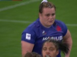 Replay Tournoi des Six Nations de Rugby - Journée 4 : Rose Bernadou inscrit un dernier essai pour les Bleues