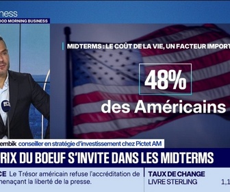 Replay Good Morning Business - États-Unis : le prix du boeuf s'invite dans les midterms