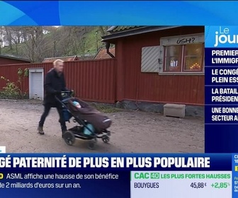 Replay Good Morning Business - Le congé paternité de plus en plus populaire