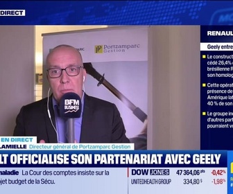 Replay BFM Bourse - Renault officialise son partenariat avec Geely - 03/11
