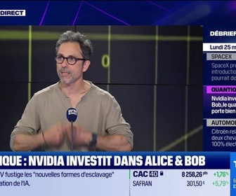 Replay Tech & Co, la quotidienne - Quantique : Nvidia investit dans Alice & Bob - 25/05