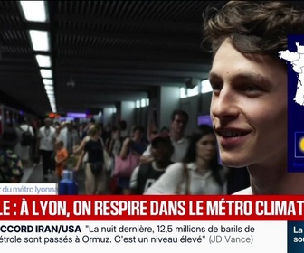Replay Marschall Truchot : Canicule, à Lyon, on respire dans le metro climatisé - 18/06