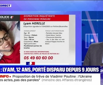 Replay News Box - Vienne : Lyam, 12 ans, porté disparu depuis 9 jours - 19/04