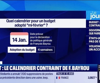 Replay Good Morning Business - Budget 2025: un calendrier très contraint pour François Bayrou