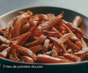 Replay Petits Plats en équilibre - Frites de patates douces