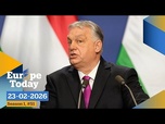 Replay Prêt à l'Ukraine: les ministres de l'UE se réunissent face au blocage de la Hongrie et de la...