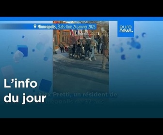 Replay L'info du jour | 25 janvier 2026 - Mi-journée