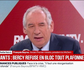 Replay Face à Face - TotalEnergies: Bayrou, ancien Premier ministre et président du MoDem, refuse de cibler une entreprise française au bénéfice de ses concurrents étrangers