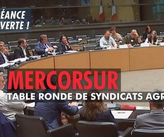 Replay La séance est ouverte ! - Mercorsur : table ronde de syndicats agricoles - 23/09/2025