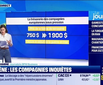 Replay Good Morning Business - Kérosène : les compagnies aériennes inquiètes