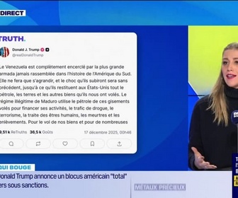 Replay Good Morning Business - Venezuela : Trump impose un blocus pétrolier