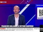 Replay BFM Politique - Candidature de François Hollande en Corrèze: Je trouve sa candidature incongrue et absolument incohérente, affirme Manuel Bompard
