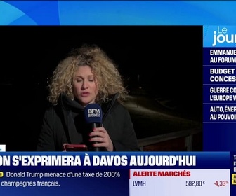 Replay Good Morning Business - Macron s'exprimera à Davos aujourd'hui