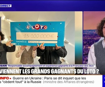 Replay 20H BFM - LE DOSSIER DU 20H - Comment sont pris en charge les gagnants de la Française des jeux?