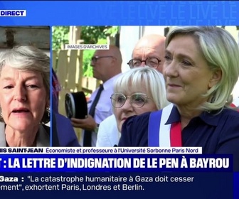 Replay Le live bfm - Budget : la lettre d'indignation de Le Pen à Bayrou - 26/07