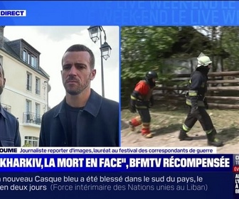 Replay Le Live Week-end - Kharkiv, la mort en face, BFMTV récompensée - 13/10