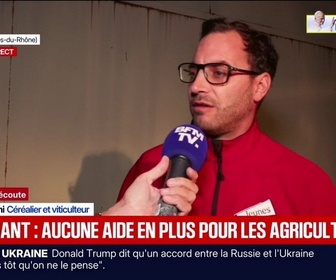 Replay BFM Première - Une journée de travail avec ce tracteur, c'est 50 euros de gazole par jour: les agriculteurs, en première ligne face à la flambée des prix des carburants, voient l'aide GNR de 15 centimes par litre prolongée ju