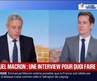 Replay BFM Première - L'ÉDITO POLITIQUE - Interview d'Emmanuel Macron: pour quoi faire?