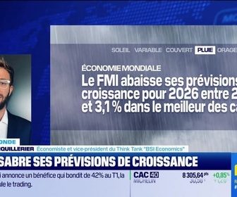 Replay BFM Bourse - L'éco du monde : Le FMI actualise ses prévisions économiques mondiales - 14/04