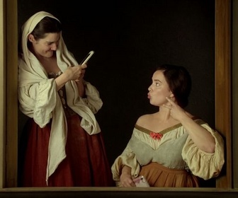 Replay Deux femmes à la fenêtre, Murillo - No Photo - A Musée Vous, A Musée Moi