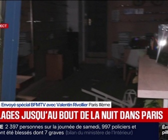 Replay BFM Première - Des grandes enseignes, mais également des petits commerçants, pris pour cible aux Halles ou dans le IIIe arrondissement de Paris