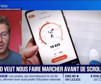 Replay Good Morning Business - French Tech : WeWard, marcher pour pouvoir scroller - 19/08