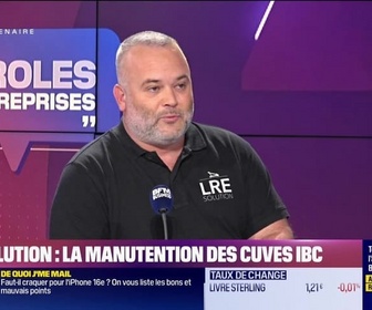 Replay Paroles d'entreprises - Vincent Audibert (LRE Solution) : LRE Solution, la manutention des cuves IBC - 01/03