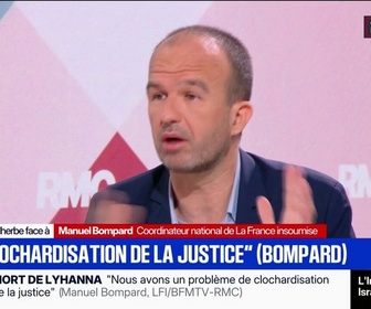 Replay Face à Face - Affaire Lyhanna: Il y a un problème de clochardisation absolu de la justice, estime Manuel Bompard