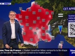 Replay Week-end première - Quelques orages dans l'Ouest mais le soleil s'impose sur tout le territoire, avec des températures comprises entre 24°C et 35°C... La météo de ce dimanche 13 juillet