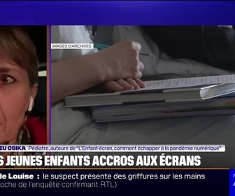 Replay 20H BFM - Surconsommation d'écrans des tous petits: Des générations d'enfants qui vont se retrouver en grande difficulté, alerte Sylvie Osika