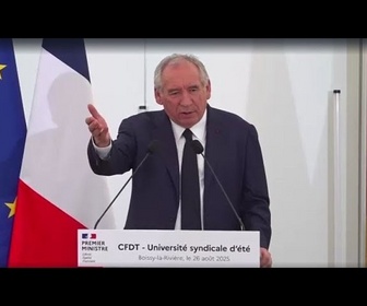 Replay Vote de confiance : François Bayrou appelle à choisir entre le chaos et la responsabilité