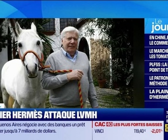 Replay Good Morning Business - L'héritier Hermès attaque LVMH