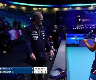 Replay Tennis de tablela P1 du jour 4 des championnats d'Europe 2026