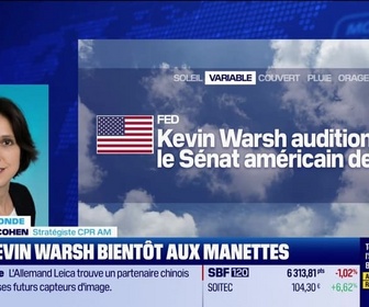 Replay BFM Bourse - L'éco du monde : Kevin Warsh sous pression devant le Sénat américain - 20/04