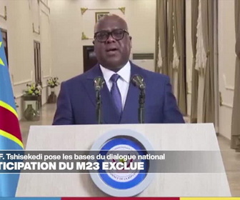 Replay Journal de l'Afrique - RD Congo, Félix Tshisekedi pose les bases du dialogue national