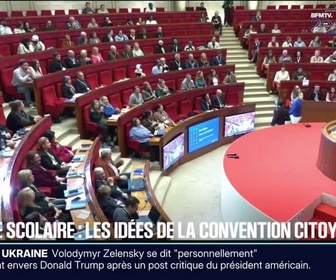 Replay 20H BFM - Rythmes scolaires: retour sur le bilan de la Convention citoyenne dédiée au temps de l'enfant