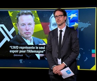 Replay Info ou intox - Elon Musk : porte-voix de l'extrême droite européenne