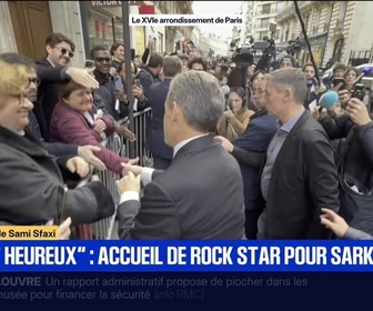 Replay BFM Grand Soir - Le journal d'un prisonnier : Nicolas Sarkozy accueilli en rockstar à la séance de dédicaces de son livre - 10/12