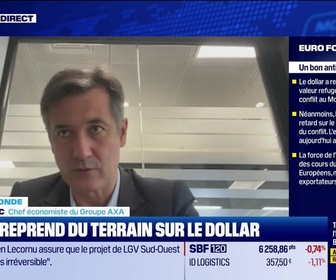 Replay BFM Bourse - L'éco du monde : L'euro restera-t-il longtemps ferme face au dollar ? - 07/05