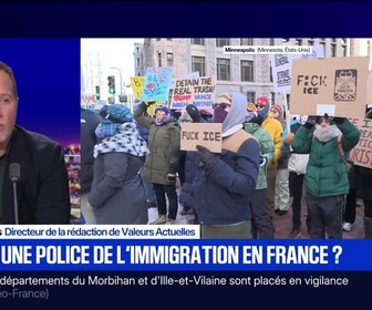 Replay BFM Grand Soir - Faut-il une police de l'immigration en France ? - 25/01