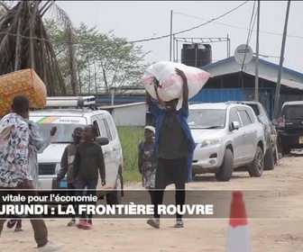 Replay Journal de l'Afrique - La frontière entre la RD Congo et le Burundi rouvre, les habitants soulagés