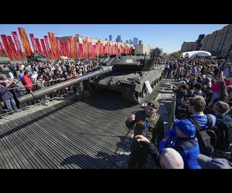 Replay Moscou expose du matériel militaire saisi en Ukraine