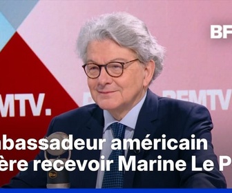 Replay Face à Face - Ambassadeur américain, sanctions contre la Russie, droits de douane... L'interview de Thierry Breton