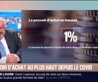 Replay BFM Première - BFM éco : Le pouvoir d'achat au plus haut depuis le Covid - 26/02