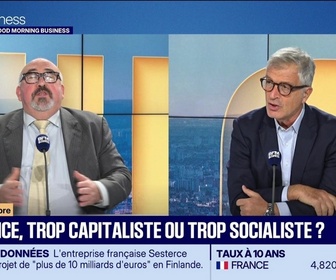 Replay Good Morning Business - Emmanuel Lechypre face à Marc Fiorentino : La France, trop capitaliste ou trop socialiste ? - 09/10