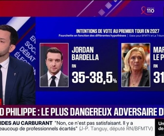Replay BFM Politique - Nos électeurs ne sont pas dupes et continuent massivement à soutenir Marine Le Pen qui traverse une période d'injustice, déclare Jean-Philippe Tanguy (RN)