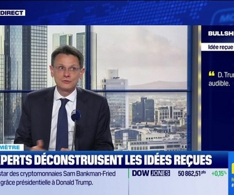 Replay BFM Bourse - Bullshitomètre : D. Trump est encore audible - FAUX répond François Monnier - 09/06