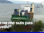 Replay Week-end première - Un cargo de 135 mètres s'est échoué dans le jardin d'un Norvégien sans le réveiller